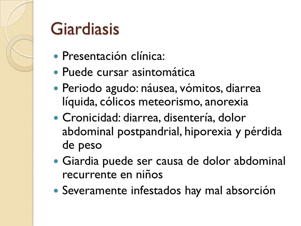 Diarrea liquida perdida de peso